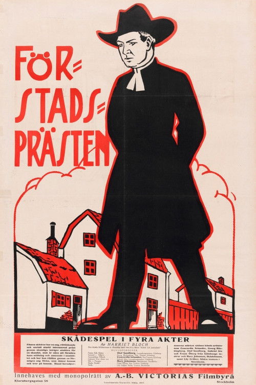 The Suburban Vicar (1917) poster