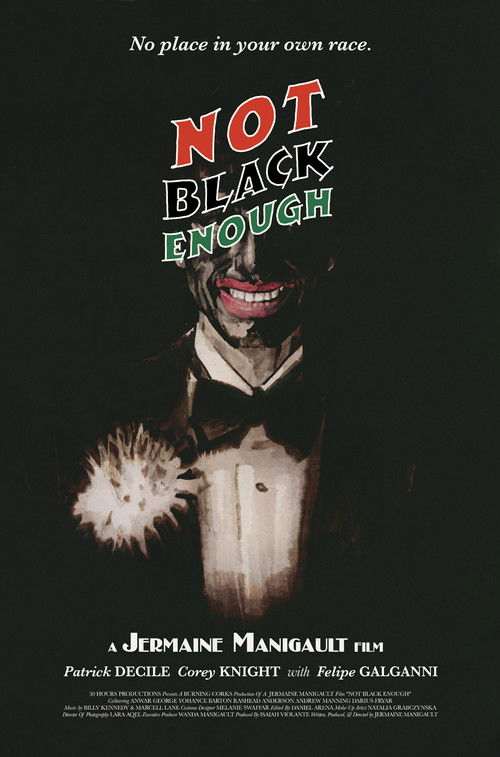 Not Black Enough (2020) poster