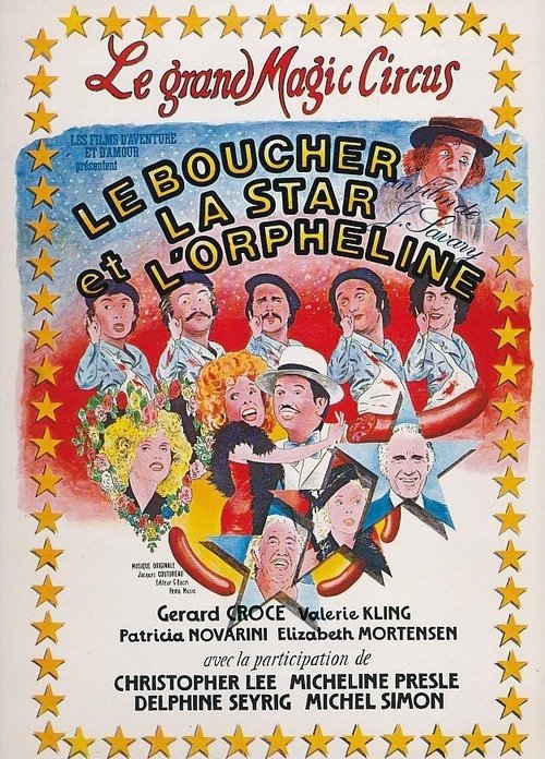 Le Boucher, la Star et l'Orpheline (1975) poster