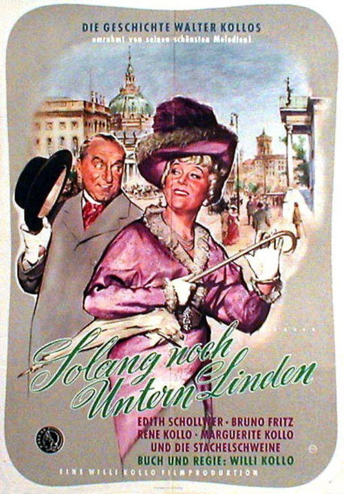 Solang' noch Unter'n Linden (1958) poster