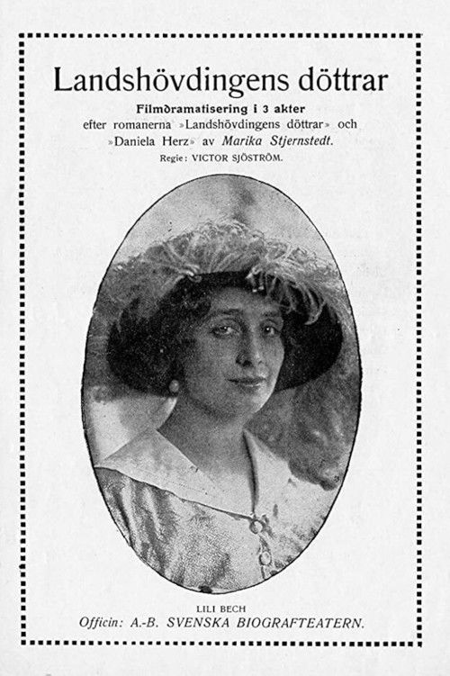 Landshövdingens döttrar (1915) poster