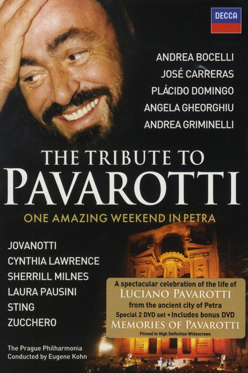 The Tribute to Pavarotti One Amazing Weekend in Petra (2009) poster
