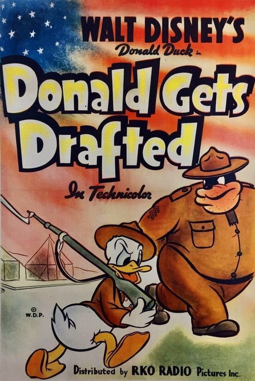 Donald Gets Drafted (1942) poster