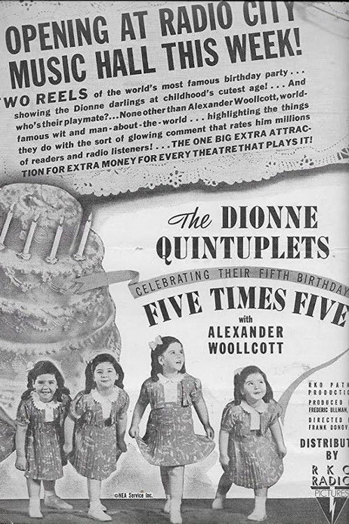 Five Times Five (1939) poster