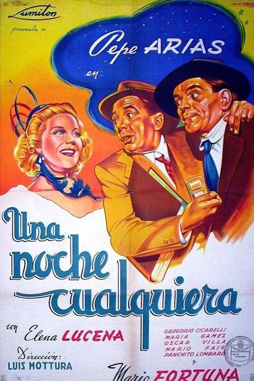 Una noche cualquiera (1951) poster