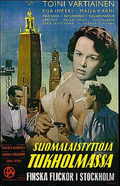 Suomalaistyttöjä Tukholmassa (1952) poster