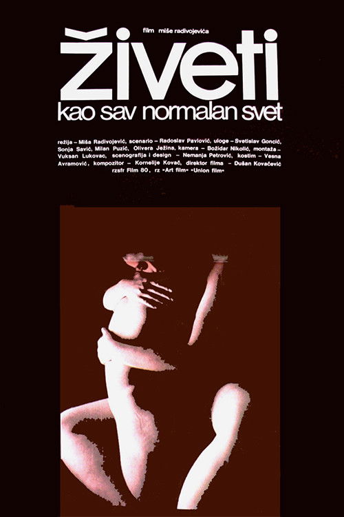 Živeti kao sav normalan svet (1982) poster
