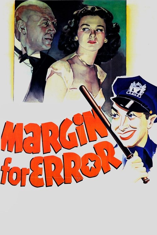 Margin for Error (1943) poster