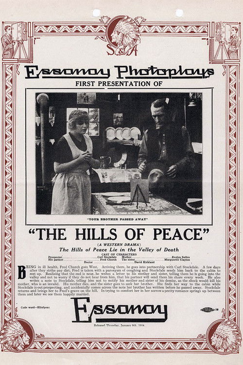 The Hills of Peace (1914) poster