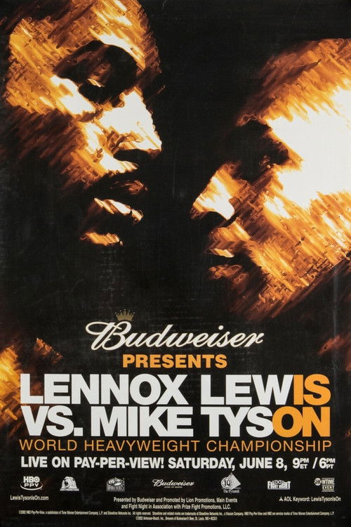 Lennox Lewis vs. Mike Tyson (2002) poster