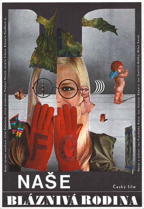 Naše bláznivá rodina (1968) poster