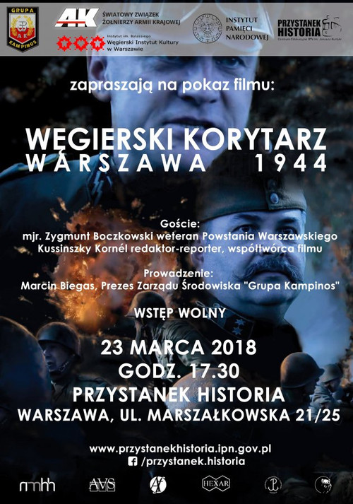 Magyar korridor - Varsó 1944 (2016) poster