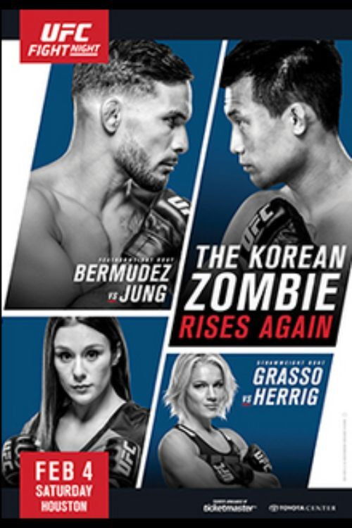 UFC Fight Night 104: Bermudez vs. The Korean Zombie (2017) poster
