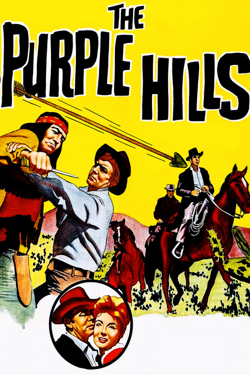 The Purple Hills (1961) poster