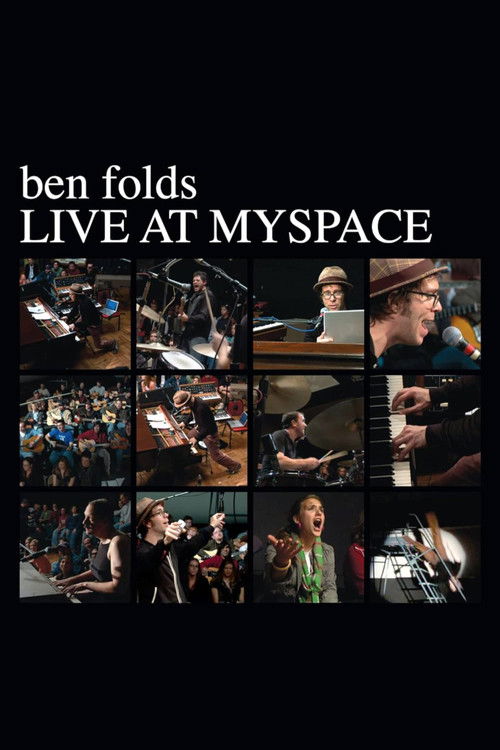 Ben Folds: Live at MySpace (2007) poster