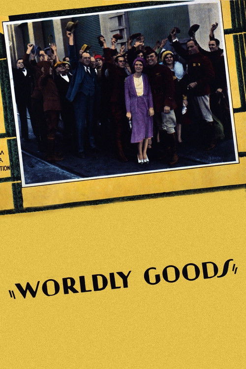 Worldly Goods (1930) poster
