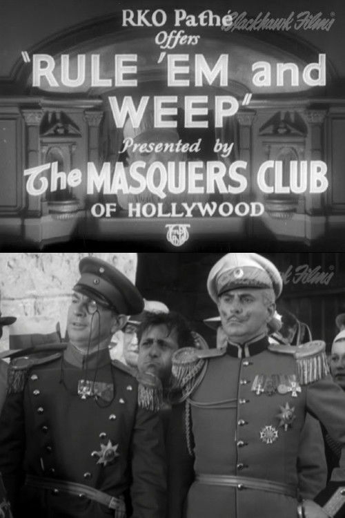 Rule 'Em and Weep (1932) poster