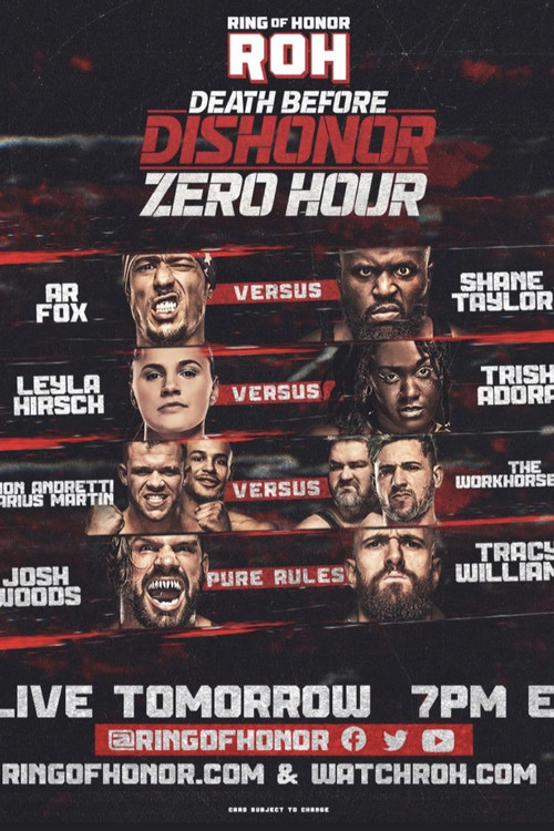 ROH: Death Before Dishonor Zero Hour (2023) poster