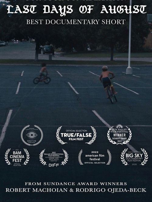 The Last Days of August (2022) poster