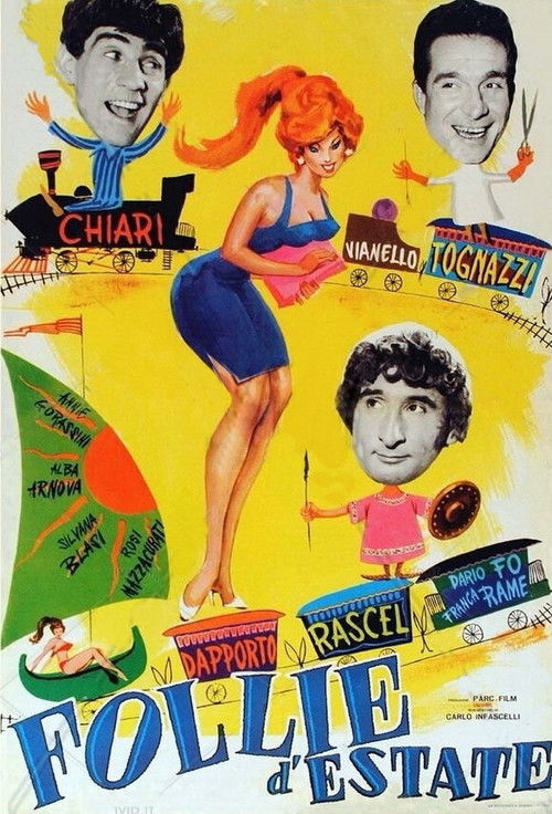 Follie d'estate (1963) poster