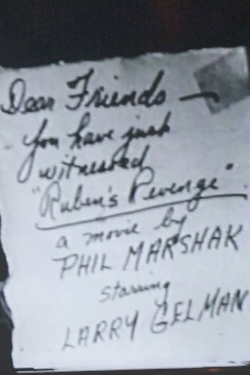 Ruben's Revenge (1971) poster