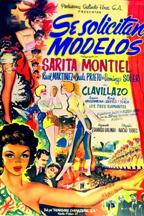 Se solicitan modelos (1954) poster