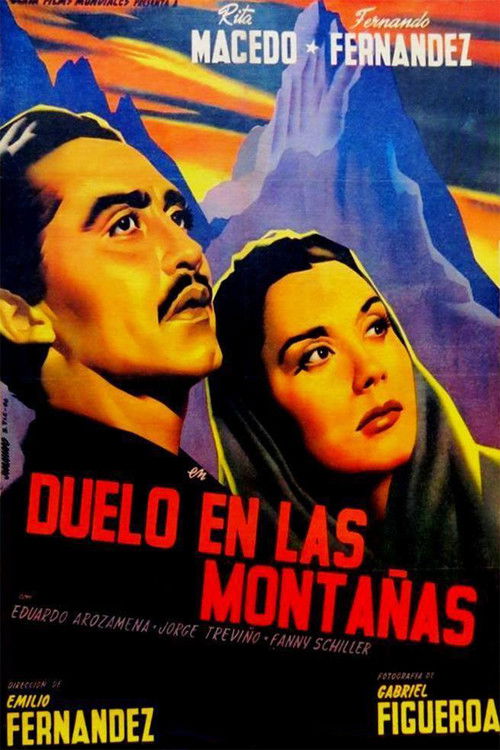 Duelo en las montañas (1950) poster