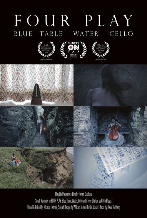 Four Play - Blue, Table, Water, Cello (2017) poster