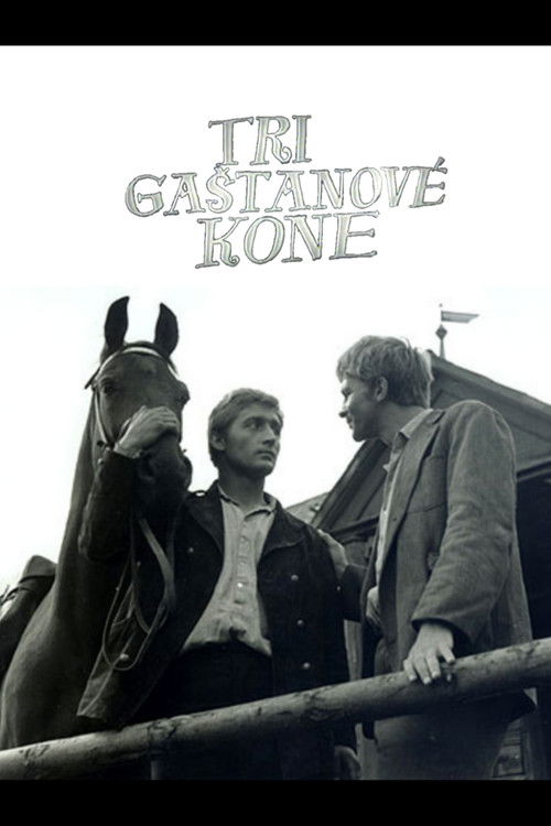 Tri gaštanové kone (1966) poster