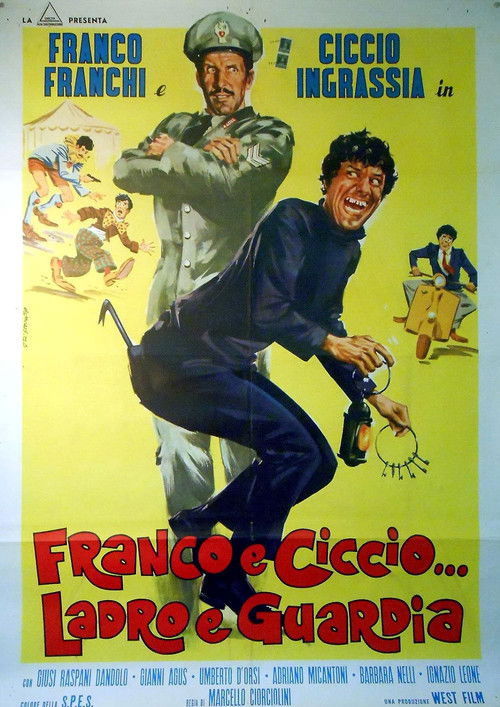 Franco and Ciccio... Robber and Cop (1969) poster