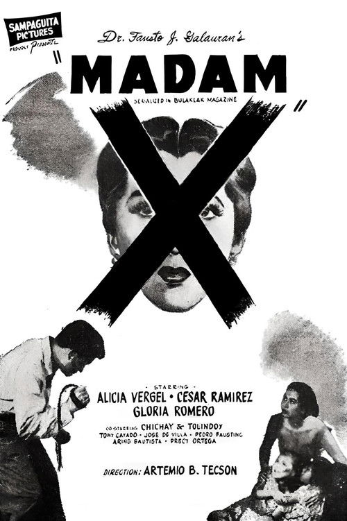 Madame X (1952) poster