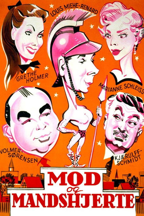 Mod og mandshjerte (1955) poster