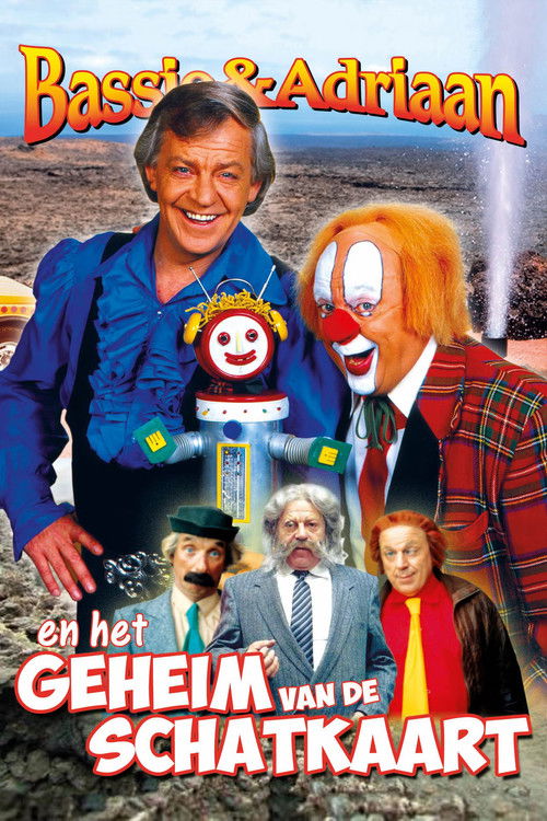 Bassie & Adriaan: Het Geheim van de Schatkaart Deel 2 (1988) poster