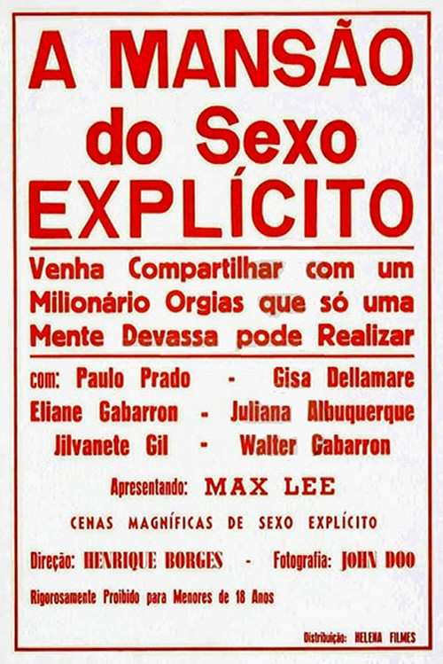 A Mansão do Sexo Explícito (1985) poster