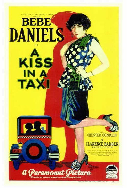 A Kiss in a Taxi (1927) poster