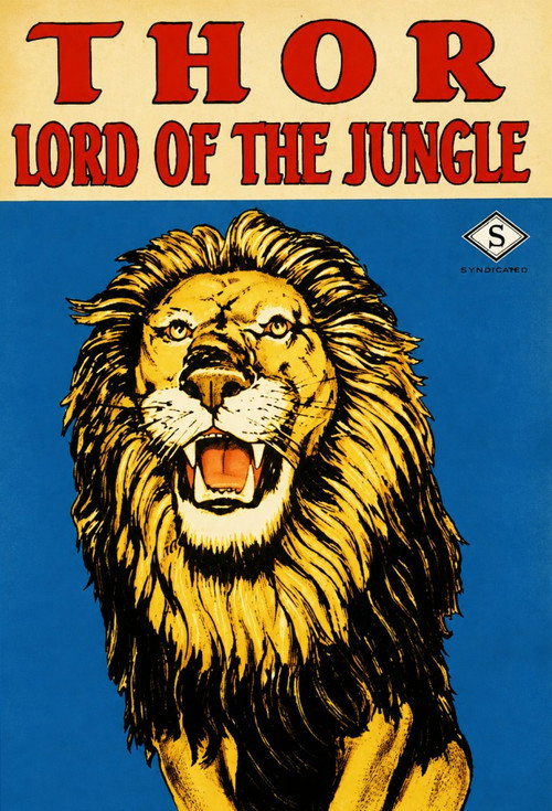 Thor, Lord of the Jungles (1913) poster