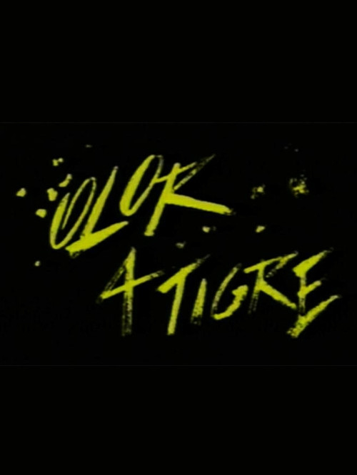 Olor A Tigre (1989) poster