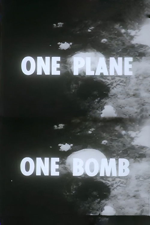 One Plane, One Bomb (1953) poster