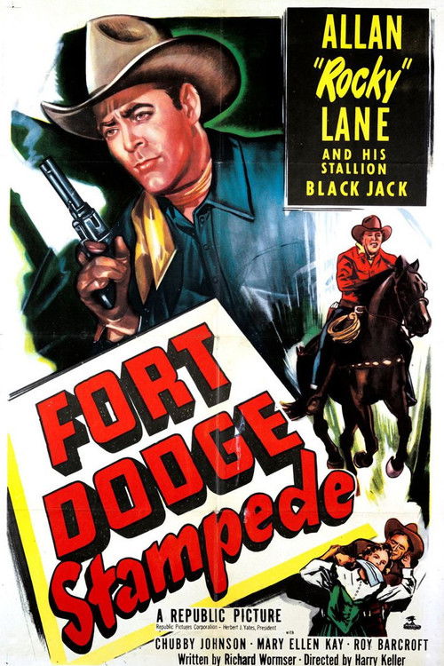 Fort Dodge Stampede (1951) poster
