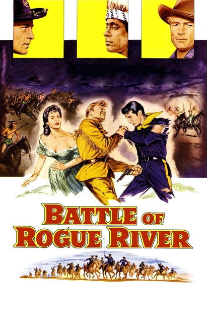 Battle of Rogue River (1954) poster