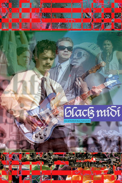 black midi: Pitchfork Music Festival 2021 (2021) poster