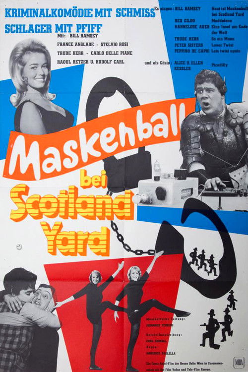 Maskenball bei Scotland Yard (1963) poster