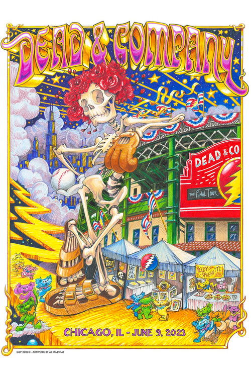 Dead & Company: 2023-06-09 Wrigley Field, Chicago, IL, USA (2023) poster