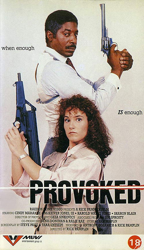 Provoked (1989) poster