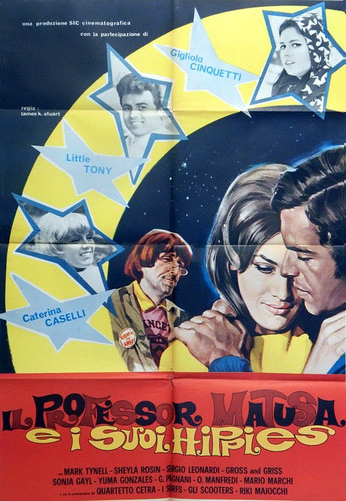 Il professor Matusa e i suoi hippies (1968) poster