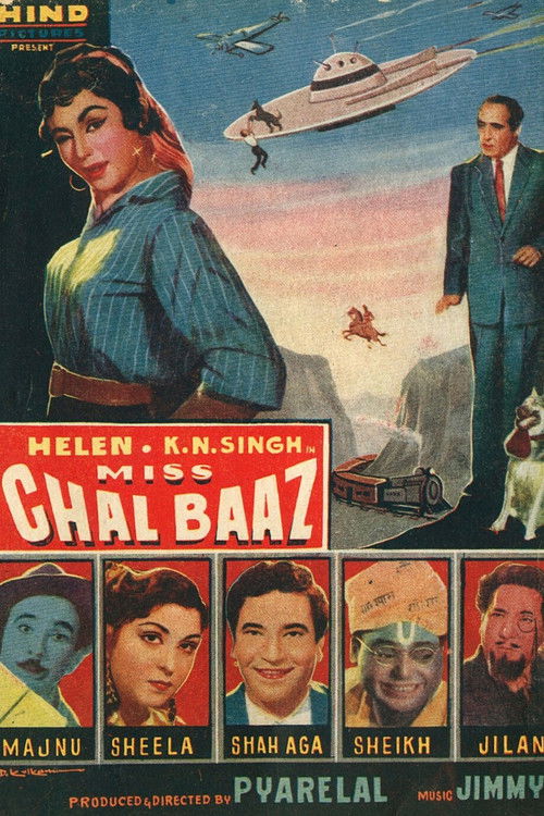 Miss Chalbaaz (1961) poster