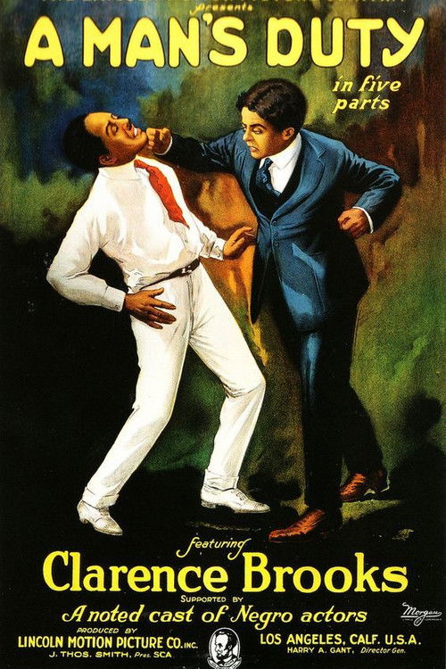 A Man's Duty (1919) poster