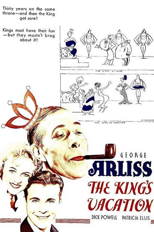 The King's Vacation (1933) poster