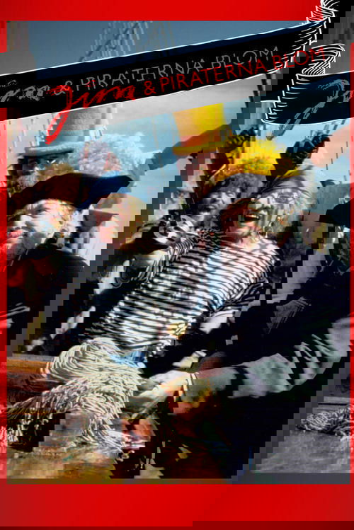 Jim och piraterna Blom (1987) poster