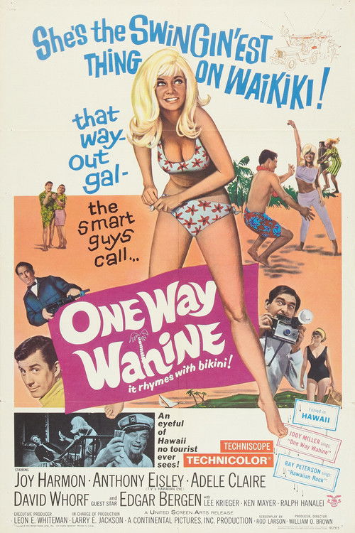One Way Wahine (1965) poster